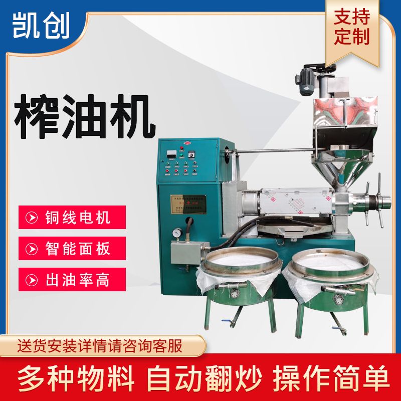 大型榨油机商用油坊 全自动葵花大豆核桃榨油设备 榨油过滤一体机