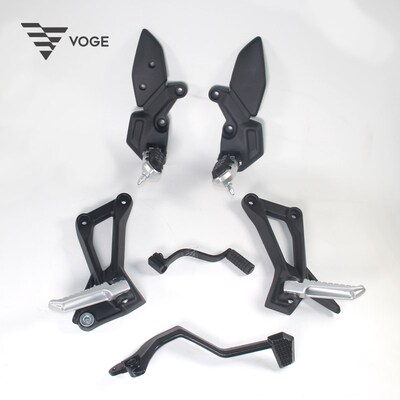 隆鑫VOGE无极机车LX300DS原装前后主副左右搁脚刹车变档速踏板