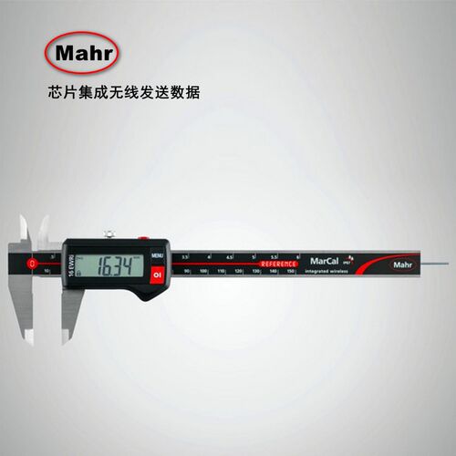Mahr无线数显卡尺德国马尔蓝牙电子智能游标卡尺16EWRi 4103400-7