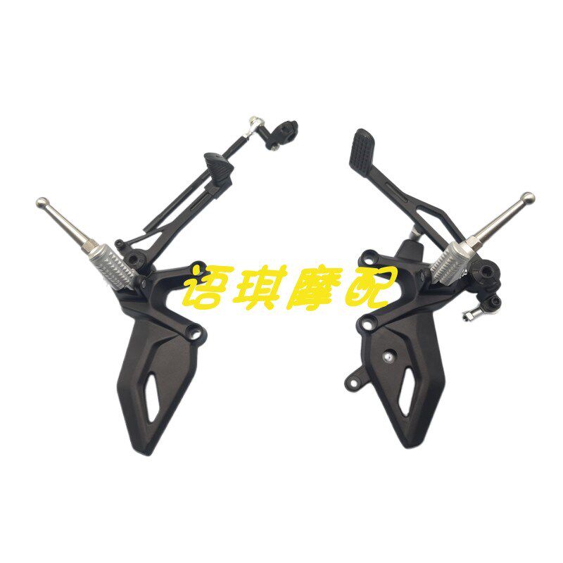 适用于QJ赛600 600GS-3D右脚蹬支架刹车踏杆总成变档杆换挡总成
