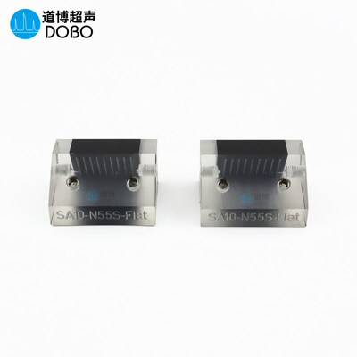 SA10-N55S-Flat N60S PAUT相控阵探头楔块 斜块  超声波探伤声楔