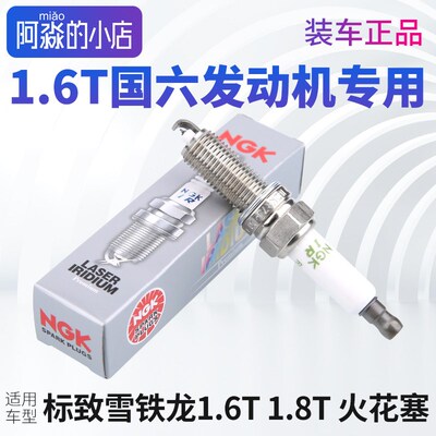 NGK铱铂金火花塞适配标致雪铁龙DS国六1.6T专用408 508 天逸C5 C6