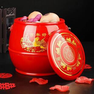 子生桶结婚用新娘女方陪嫁妆高档痰盂马桶塑料桶婚庆用品子孙桶结