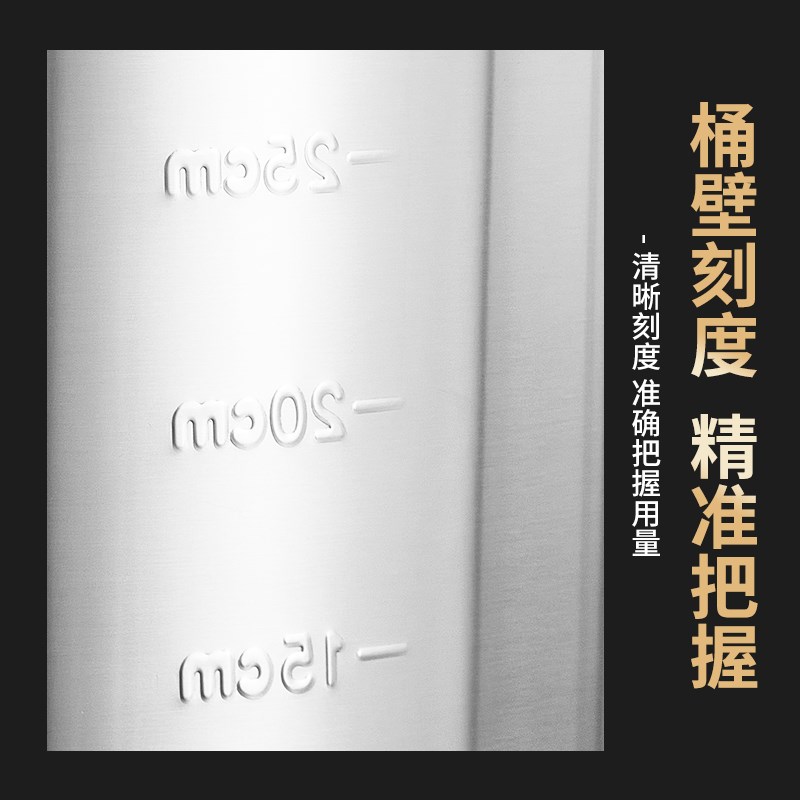商用304翅片桶节能桶不锈钢桶加厚大容量汤锅卤菜煮汤面桶熟食桶