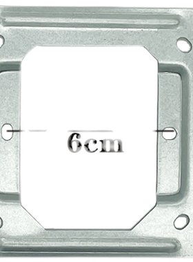 立林L8彩色可视分机L8-5004VCW(8) V26对讲门铃N60挂板支架底座