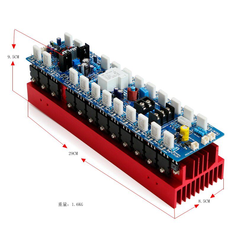 AB15专业单声道功放板1500W