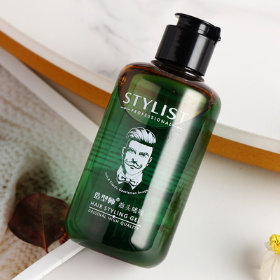 爱发丝STYLIST造型师油头啫喱膏男士特硬定型背头保湿啫喱水持久