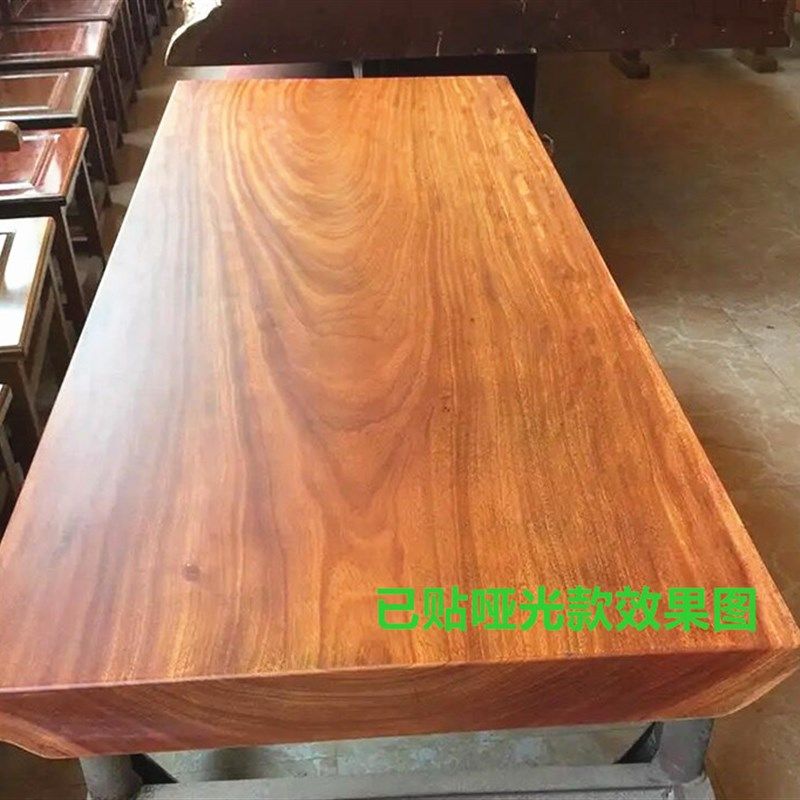 高清哑光实木大板茶桌家具贴膜耐高温防烫餐厅台面保护膜防污包邮