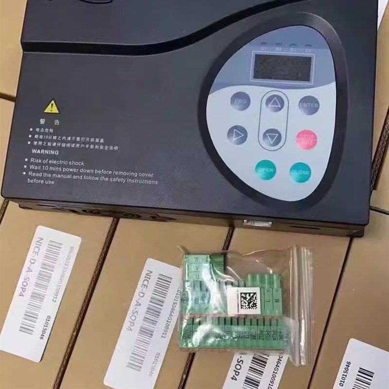 宁波欧菱NICE-D-A-S0P4/2电梯门机变频器NICE-D-A-OL2控制器全新