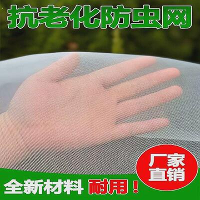 防虫网种菜专用养殖厂防蚊农用蔬菜大棚网瓜棚瓜网防柳絮加密纱窗