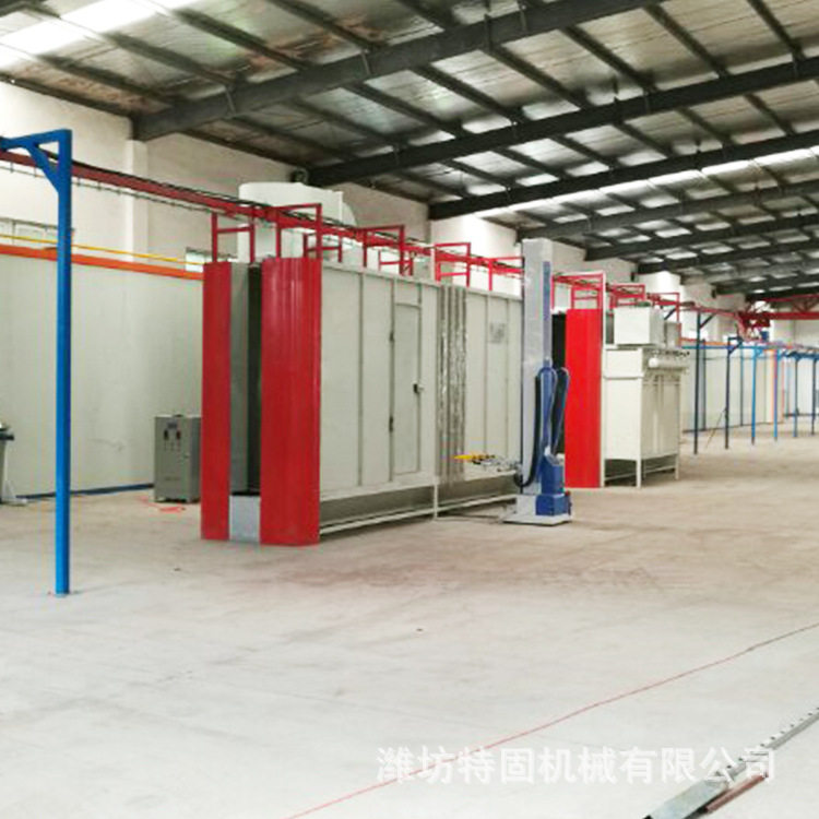 厂家直供保险杠喷粉设备流水线管件喷粉涂装设备生产线涂装流水线