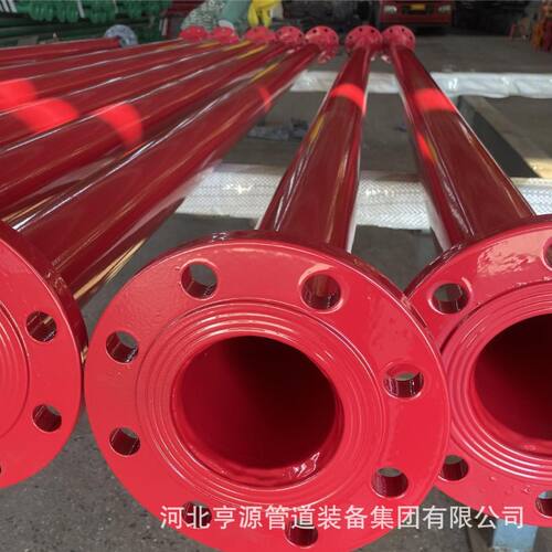 矿用涂塑钢管矿用地埋连接大口径双抗阻燃瓦斯管道煤安证厂家无缝