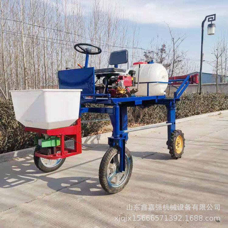 柴油水冷四轮打药机高架式喷药机十米宽幅农田喷洒机