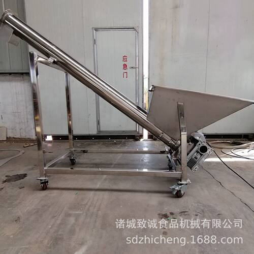 厂家生产自动提升机  自动上料提升机 全自动不锈钢螺旋式提升机