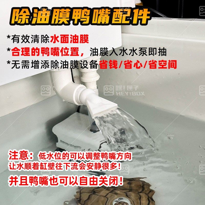 嘿匣子工业风周转箱养龟可视龟缸饲养缸龟箱鱼缸带盖保温鳄龟蛋龟
