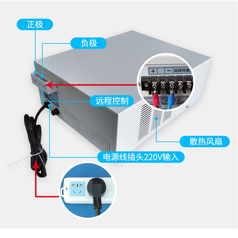 超声波发生器工业智清洗机电源洗碗机发生器28K40K25K功率可调