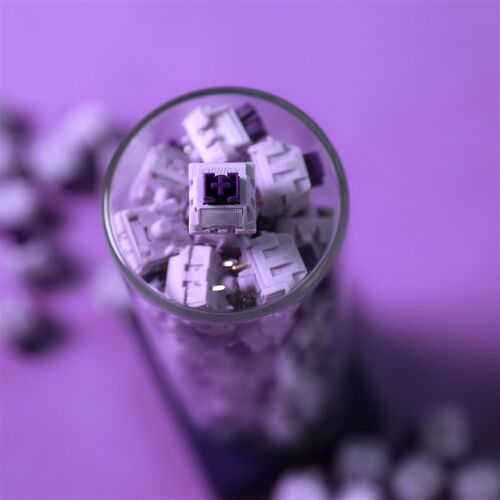 紫烟轴 客制化机械键盘轴体 云炬红V2同款模具