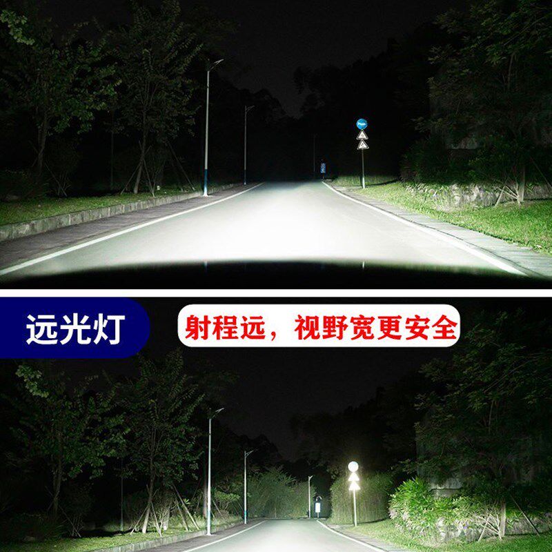 氙气灯套装快启80W汽车疝气大灯泡9005H7H1H11H4HID超亮强光改装