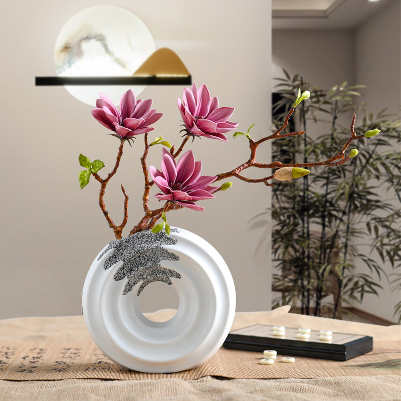 假花仿真花摆设花艺家居饰品创意摆件装饰花塑料花束客厅餐桌摆件