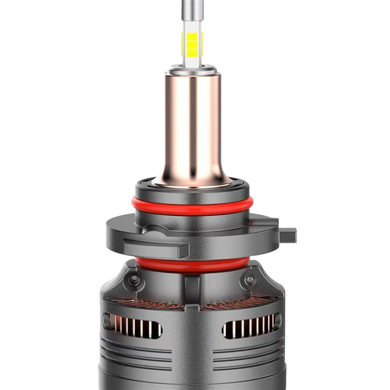 汽车led激光大灯h7超亮强光9005自带透镜h4远近一体h1车灯灯泡h11