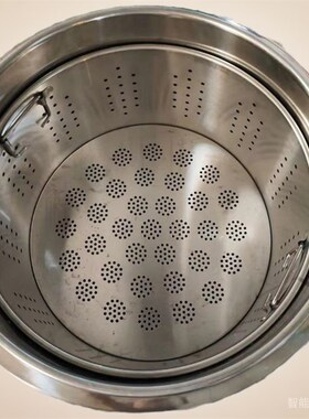 煮面炉配件提篮篦子隔渣篮煮面桶篓筐漏筐 漏网