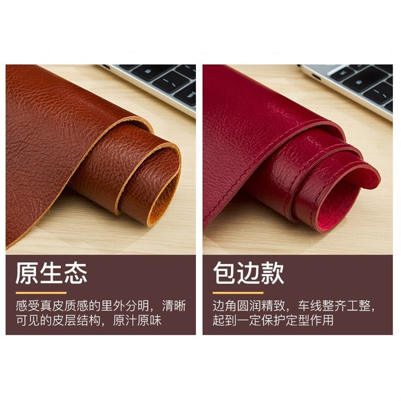 头层牛皮桌垫真皮超大鼠标垫办公电脑垫写字台皮垫书桌家具垫定制