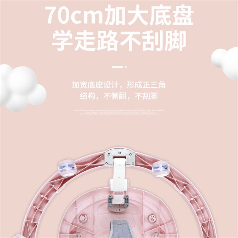 学步车防o型腿婴儿多功能防侧翻宝宝可坐可手推儿童学行车起步车