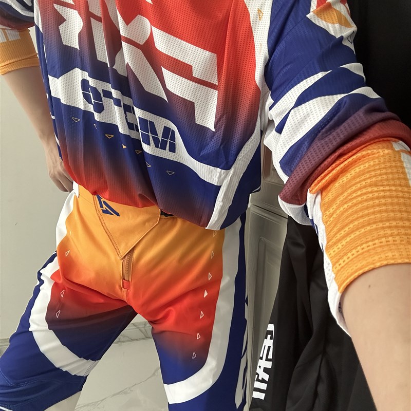新款越野摩托车骑行服套装男款机车赛车衣服夏季速降装备
