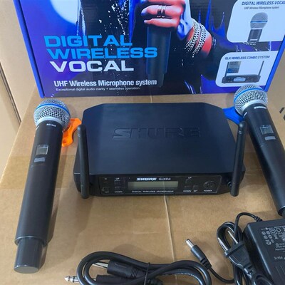 GLXD4一拖二无线话筒专业KTV演出调频U段 Beta58A手持麦克风家用