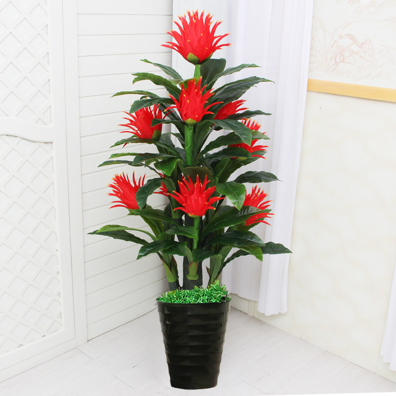 假花仿真花客厅摆设塑料花仿真植物盆景室内装饰大型假绿植盆栽