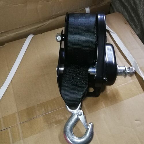 织带手摇绞盘800磅5米布带绞车刹车双向自锁卷扬机迷你