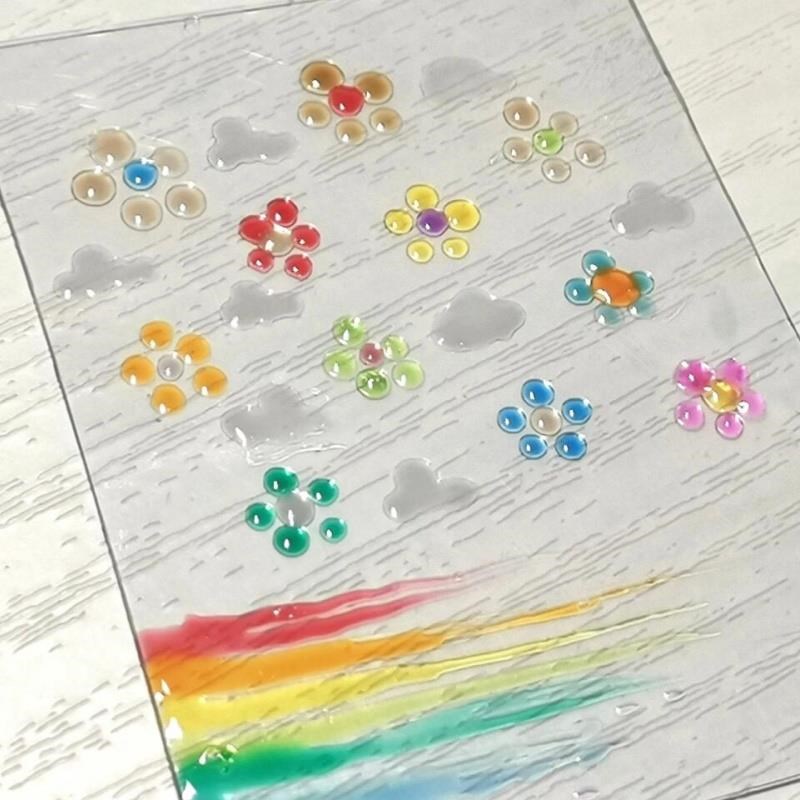 果冻笔3d立体画笔彩色手账笔按动荧光笔小学生专用划重点标注笔高