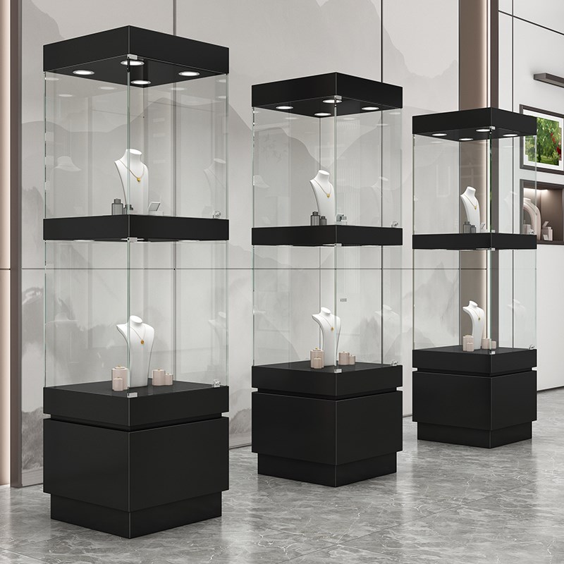 玻璃展示柜古董瓷器奇石雕像柜展览柜展台博物馆文物展柜珠宝柜台