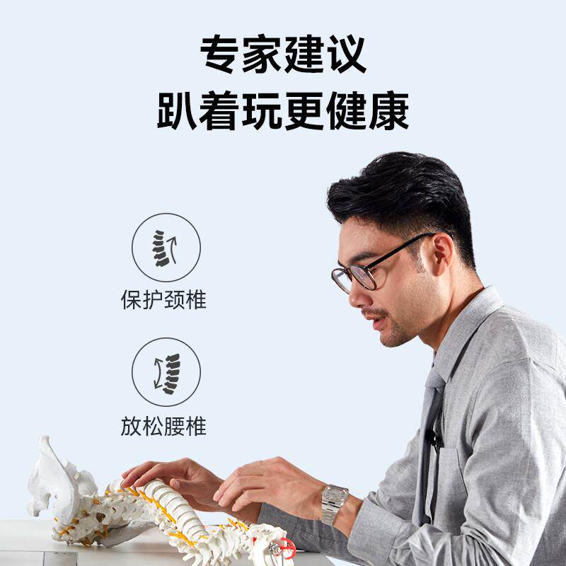 悬浮按摩支架床头边上懒趴睡脸枕垫家用推拿面枕头部折叠有洞美容