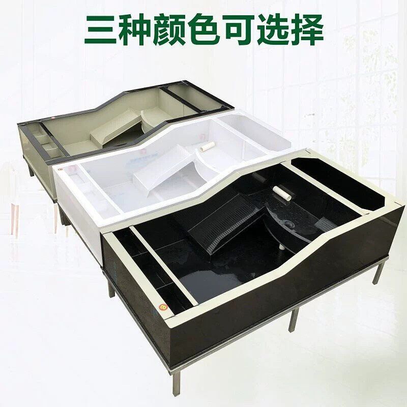 乌龟缸带晒台大号龟池阳台家用乌龟养殖箱过滤槽龟箱繁殖塑料龟缸