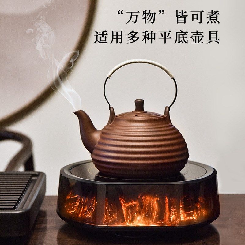 新功家用电陶炉煮茶壶泡茶专用烧水壶不挑壶静音电茶炉煮茶器Q32