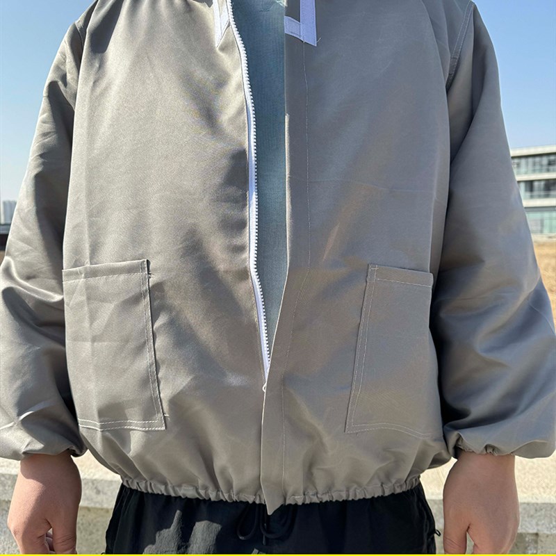 防蜂服全套透气蜜蜂防护服半身蜂衣养蜂防蜂衣蜂帽养蜂专用工具