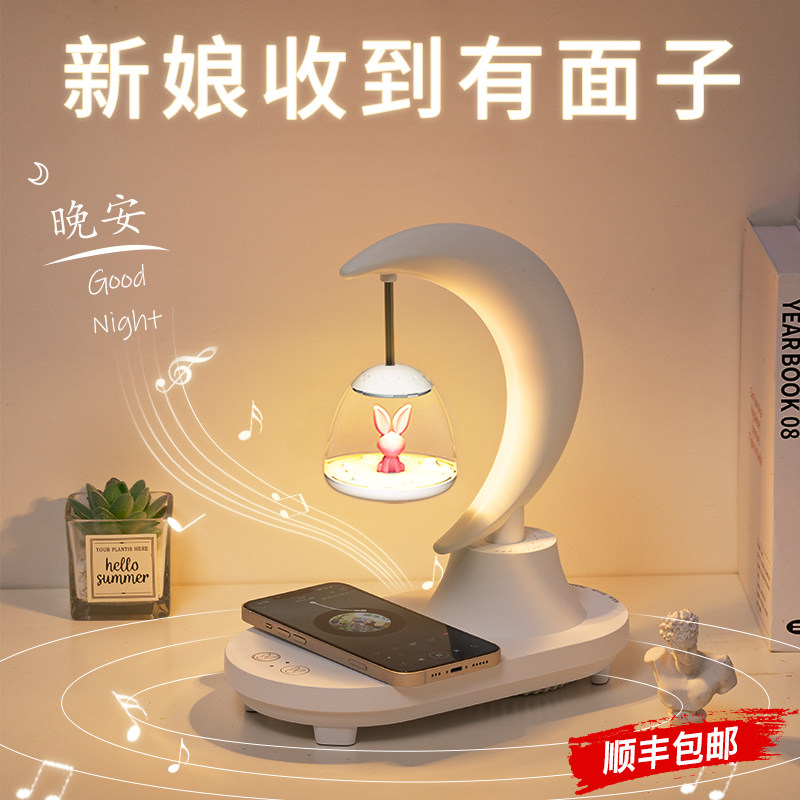 新婚礼物送新人结婚礼品送新娘高级实用闺蜜高档的订婚长明灯摆件