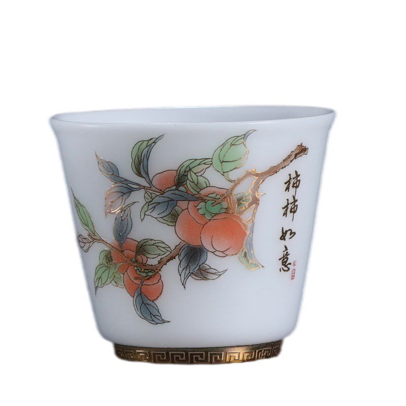 新款家用小号白酒杯 创意一口品杯 陶瓷迷你清黄酒盅酒盏酒具套装