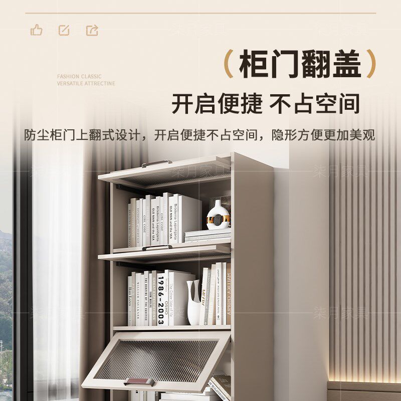 阳台储物柜飘窗收纳柜防晒空间利用神器窗边柜靠墙杂物柜地柜矮柜