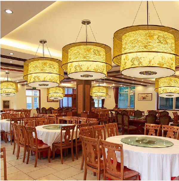 2025年新火锅店吊灯客厅面馆吧台饭店餐厅铁艺装饰吊灯古风阳台灯