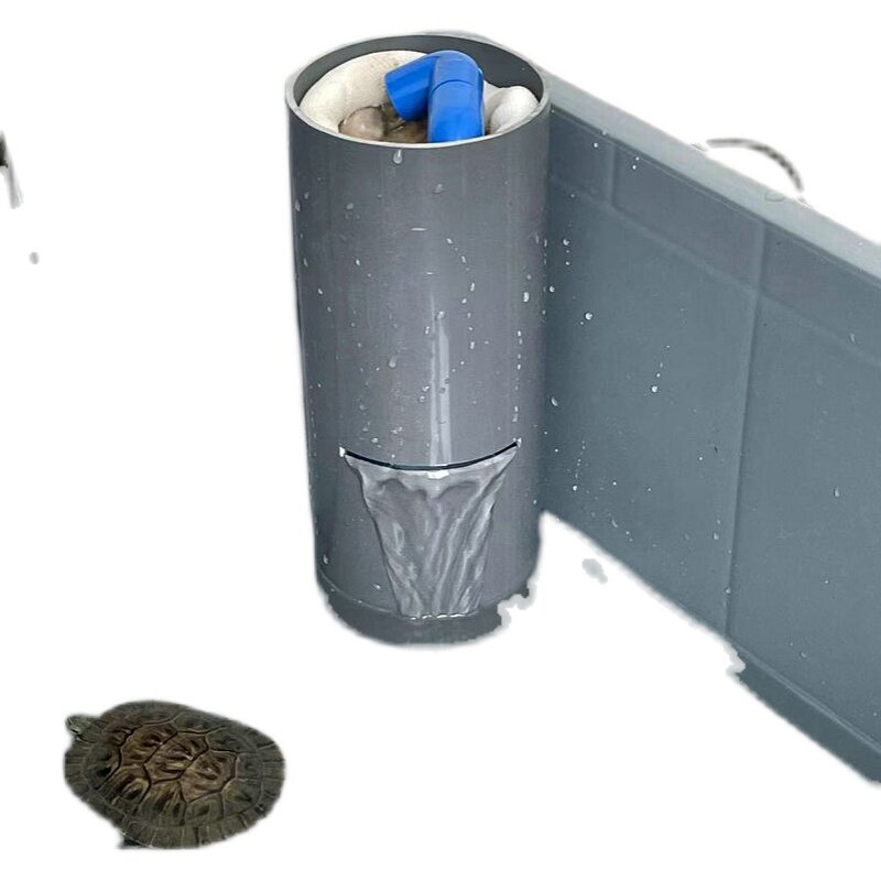 过滤桶鱼缸乌龟用过滤器瀑布式静音外置内置生化小型低水位循环泵