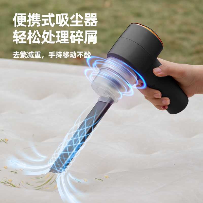 充气床垫充气泵泳圈橡皮艇露营电动打气泵吸尘器便携充抽 HT-439