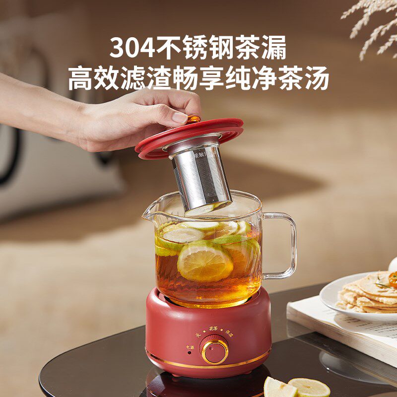 办公室小型煮茶器电小茶壶电热炉玻璃烧水壶一人迷你养生壶煮茶炉