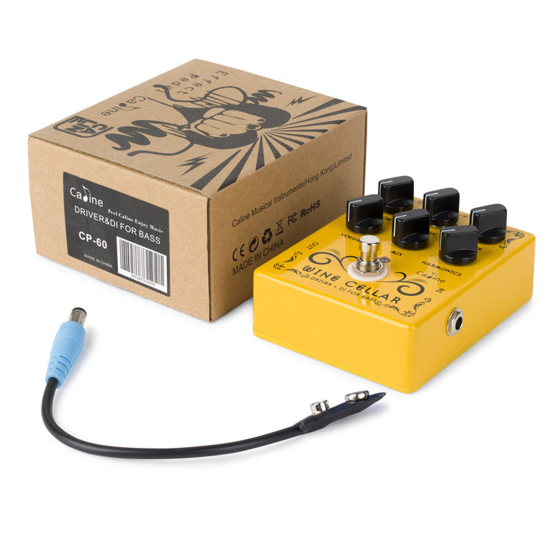 电贝司效果器贝斯专用单块过载DI法兹压缩哇音Bass Effect Pedal