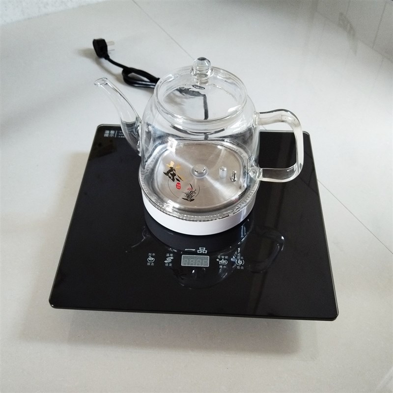 30*30尺寸全自动底部上水电热烧水壶嵌入式手柄进水电茶炉开水煲