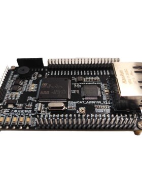 AX58100+STM32F407 EtherCAT从站开发板 伺服CIA402学习板