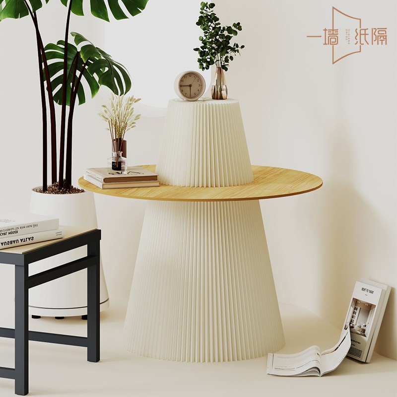 纸质展台展示架橱窗落地多层展示台货品陈列架展会摆台中岛流水台