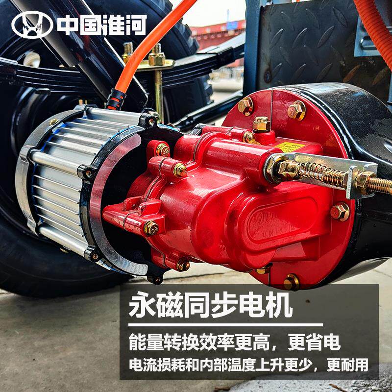 电动三轮车拉货农用家用小型带棚半封闭电瓶车货运载重爬坡王上牌