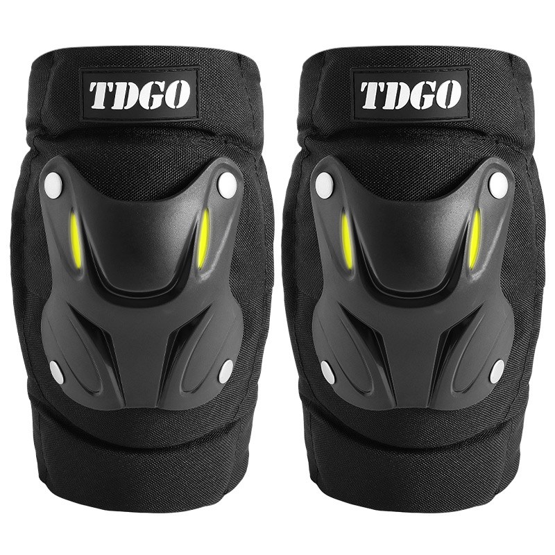 TDGO摩托车护膝男夏季越野护肘机车外挂骑行护具四季通用骑士装备